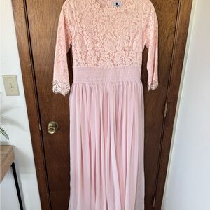 Dainty Jewells English Manor Dress Dusty Blush
